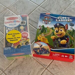 Melissa & Doug Craft Kit + PAW Patrol Board Game Bundle | NIB 🐾